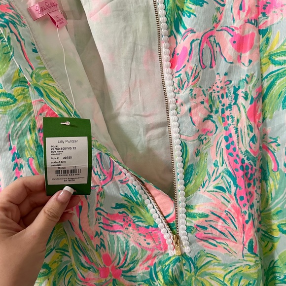 Lilly Pulitzer Dresses & Skirts - NWT Lilly Pulitzer Animal Print Shift Dress Size 12